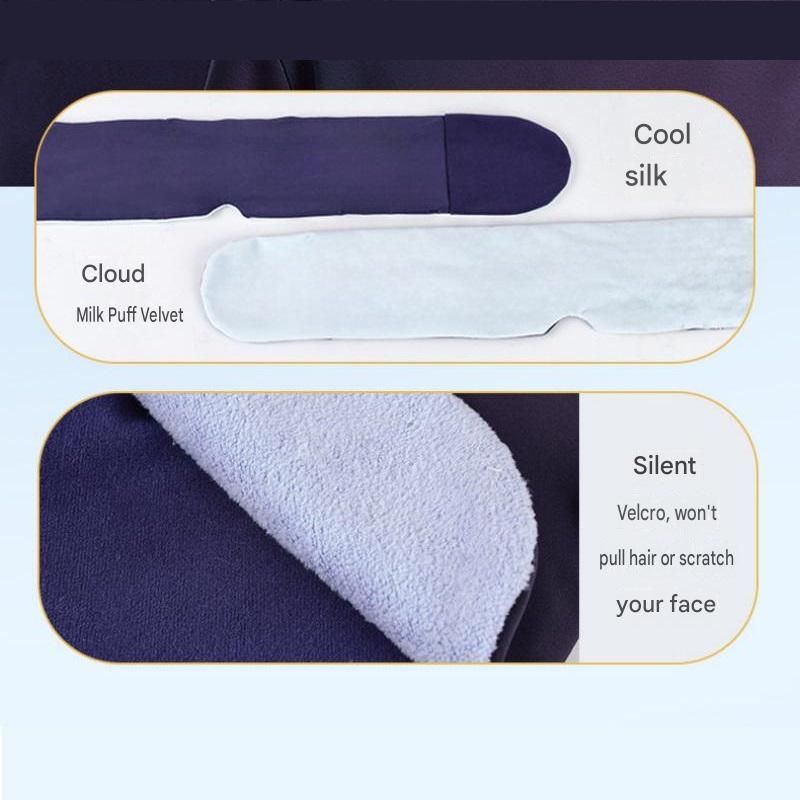 Home and Travel Sleep Aid Bundle - White Dual Mode CES Microcurrent Sleep Aid  Device and Pink Gravity Eye Mask, USB Rechargeable Handheld and Ear Clip Unit, 72cm Light Blocking Polyester Cover for Deep Rest and Travel