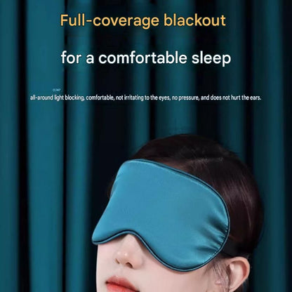 Pink Spandex Sleep Eye Mask - 360 Degree Blackout, Zero Pressure Fit, Adjustable Strap, Includes Storage Bag and Earplugs for Travel and Napping