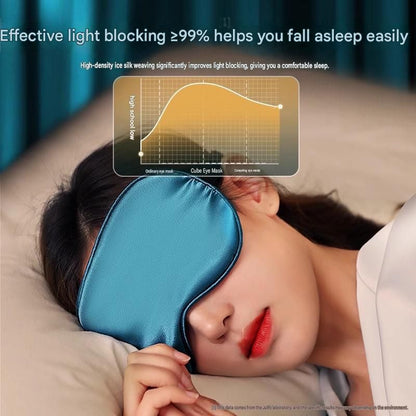 Pink Spandex Sleep Eye Mask - 360 Degree Blackout, Zero Pressure Fit, Adjustable Strap, Includes Storage Bag and Earplugs for Travel and Napping