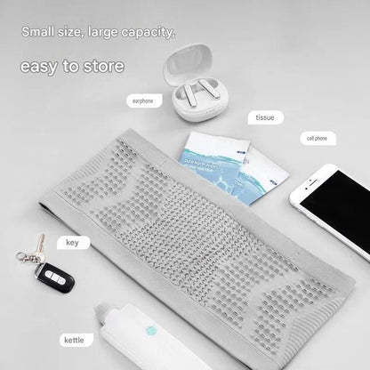 Comfortable Outdoor Sports Set-Black S Size Running Waist Belt and Black S Size High-Waisted Yoga Leggings  - Breathable Spandex Blend, Side Pockets for Phone and Keys, Lightweight Fitness Gear for Running and Gym