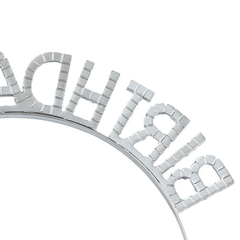 Golden Birthday queen Rhinestone decorative headband - Alloy Letter Hair Accessory with Sparkling Crystals for Women and Girls, Party Photo Prop and Celebration Gift