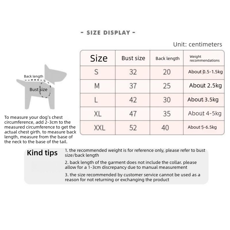 Beige S Size 32x20cm Fleece-lined thickened dog vest - Cotton Fleece Lined Harness Compatible Winter Coat for  Dogs Shed Control Outdoor Walksï¼ŒWinter Pet Essentials