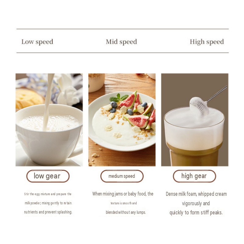 Stainless Steel Electric Milk Frother Set - 3-Speed USB Rechargeable Handheld Mixer with 350ml Jug - Latte Art, Matcha, Cold Brew, Compact Kitchen Tool