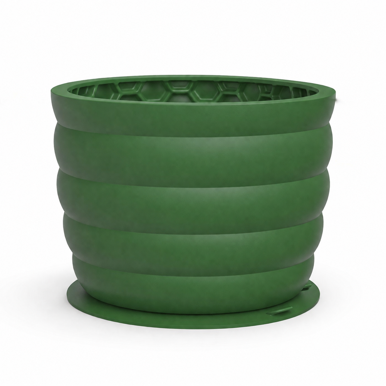 Silicone Slow Feeder Dog Bowl - Green 11.9*11.9*9.05cm  Anti Gulp Pet Bowl with Suction Base, Easy Clean Spill Resistant Design for Dogs and Cats