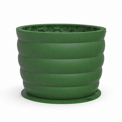 Silicone Slow Feeder Dog Bowl - Green 11.9*11.9*9.05cm  Anti Gulp Pet Bowl with Suction Base, Easy Clean Spill Resistant Design for Dogs and Cats