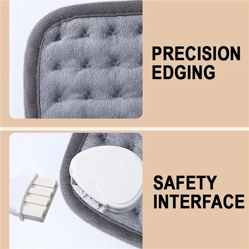 Electric Heating Pad 43x84cm with 9 Heat Levels and 4 Timer Settings, Washable Full Body Heating Mat for Back, Waist, Legs and Shoulders