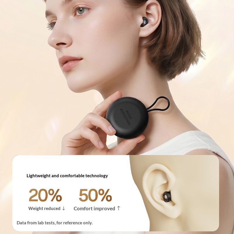 Black Luxury Diamond-Encrusted Noise Reduction Earplugs with Anti-Lost Lanyard - Soft Silicone Sleep & Study Ear Plugs for Comfortable Silence
