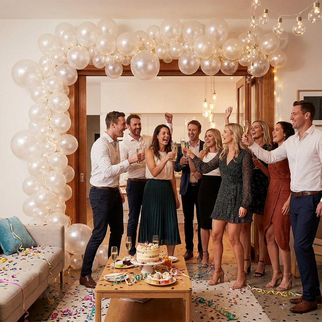 140PCS Transparent Balloon Garland Kit Latex Balloon Arch Set for Birthday Wedding Party Decoration Transparent Party Balloon Arch Kit with Multiple Sizes