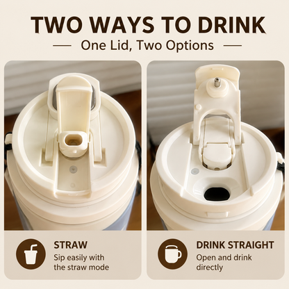 Automatic Stirring Coffee Mug 400ml USB Rechargeable Magnetic Mixing Tumbler with Smart Temperature Display Splash Resistant Lid Portable Coffee Cup for Home Office Travel Gym