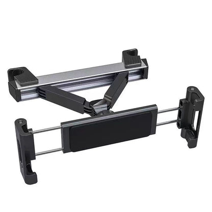 360Â° Rotating Car Back Seat Tablet & Phone Holder â€“ Adjustable Headrest Mount for 4.7â€“12.9 Inch Devices, Universal Car Rear Entertainment Stand