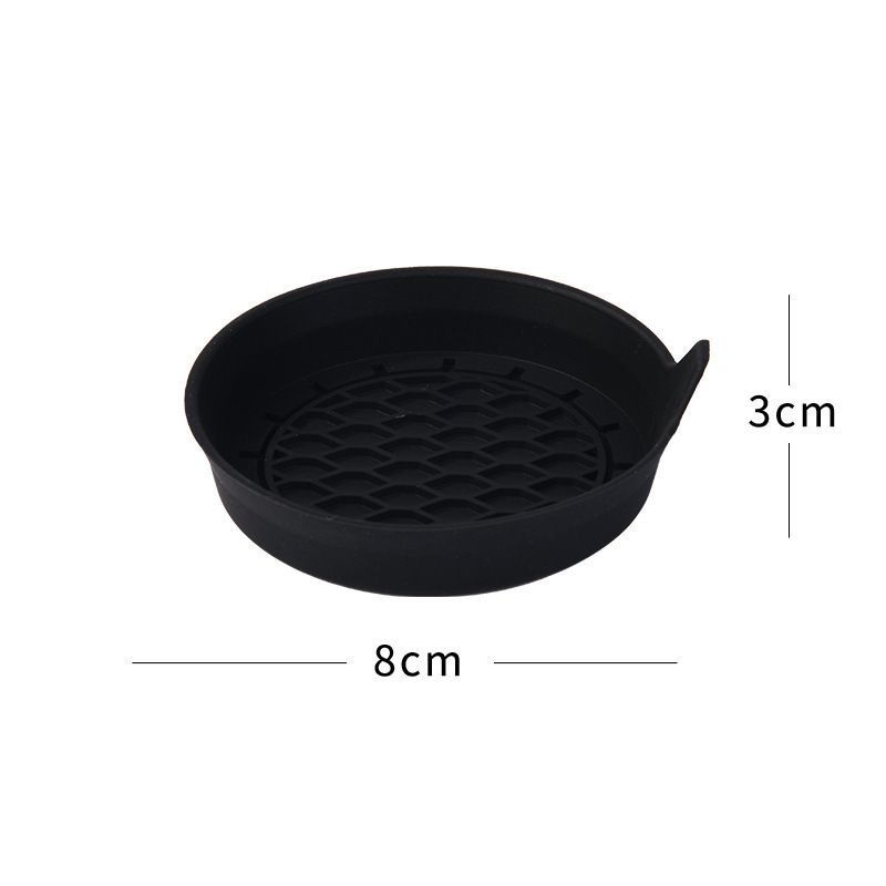 4 Pack Silicone Car Cup Holder Coaster Set â€“ Anti-Slip Heat Resistant Car Cup Mats, Universal Car Interior Drink Pad Accessories