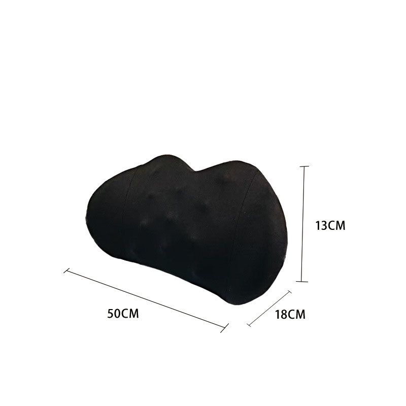Memory Foam Seat Cushion & Lumbar Support Pillow Set â€“ Ergonomic Office Chair & Car Seat Pad for Lower Back Pain Relief, Hip & Back Comfort