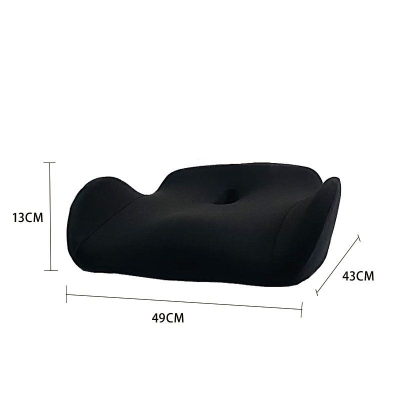 Memory Foam Seat Cushion & Lumbar Support Pillow Set â€“ Ergonomic Office Chair & Car Seat Pad for Lower Back Pain Relief, Hip & Back Comfort