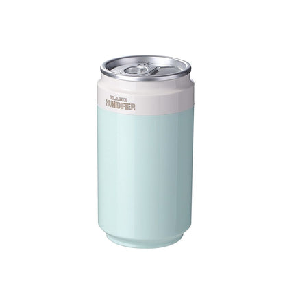 Green USB Rechargeable Humidifier Aroma Diffuser Mini Can Mist Maker Portable Car Home Desktop Air Moisturizer with LED Light