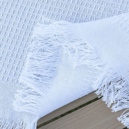 Colour Sorting Board Game Bundle with White Linen Tablecloth Blanket 90 x 150 cm, 2 Player Matching Puzzle Challenge Set, Family Party Picnic Travel Game