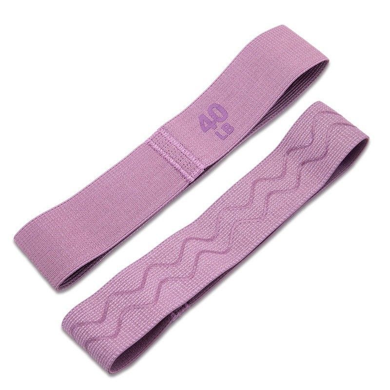4 Level Resistance Booty Band Set Fabric Glute Bands for Women Hip Training Pilates Yoga Home Workout Lower Body Strength Exercise with 20LB 40LB 60LB 90LB Resistance Levels