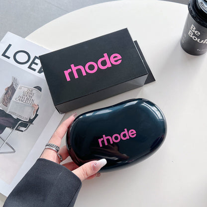 Black Mini Silicone Cosmetic Pouch with Gift Box - 17 x 10 x 4 cm Soft Shell Lipstick & Earphone Storage Case,  Portable Travel Organiser for Women Handbags