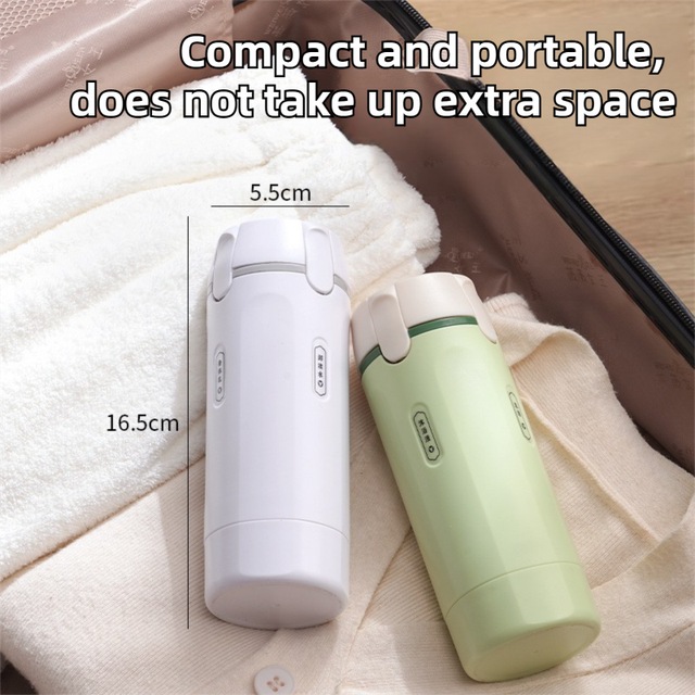 4-in-1 Green Compact Travel Cosmetic Dispenser Bottle - 4 x 30ml Refillable Pump Toiletries Containers, Lockable & Leakproof Design, Space-Saving & Free Labels for Shampoo Lotion Cream Perfume