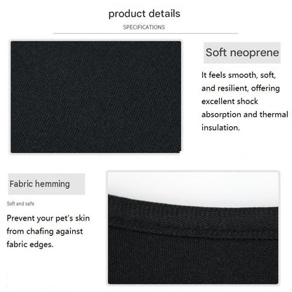 L Size Adjustable Dog Knee Brace set - Include front and hind legs Soft Neoprene Leg Support Sleeve with Elastic Straps, Anti-Lick Recovery Aid for Pets