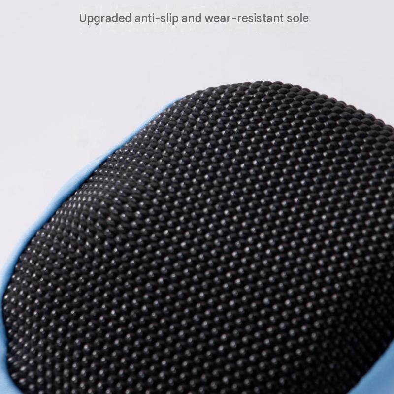 Blue 4XL Size Dog Protective Care Set - Polyester Elbow Sleeve, Adjustable Taffeta Dog Boots with Non-Slip Sole, Breathable Joint Support Clothing and Paw Protection