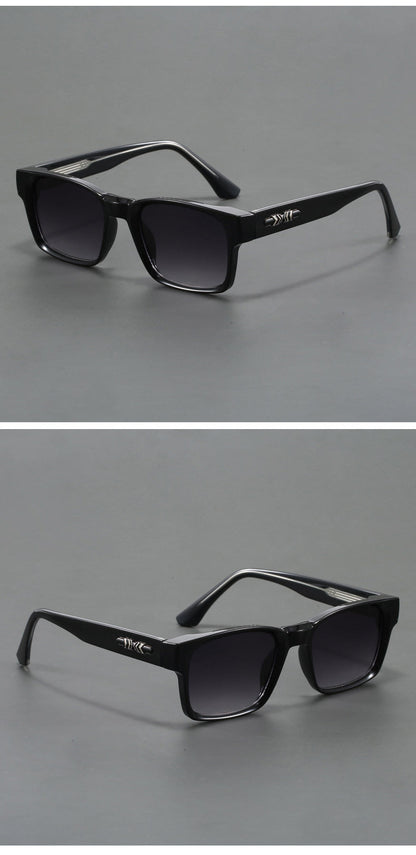 Black Trendy Oversized Lightweight Blue Light Blocking Sunglasses for Men - Anti-Fog, Photochromic, and UV Protection